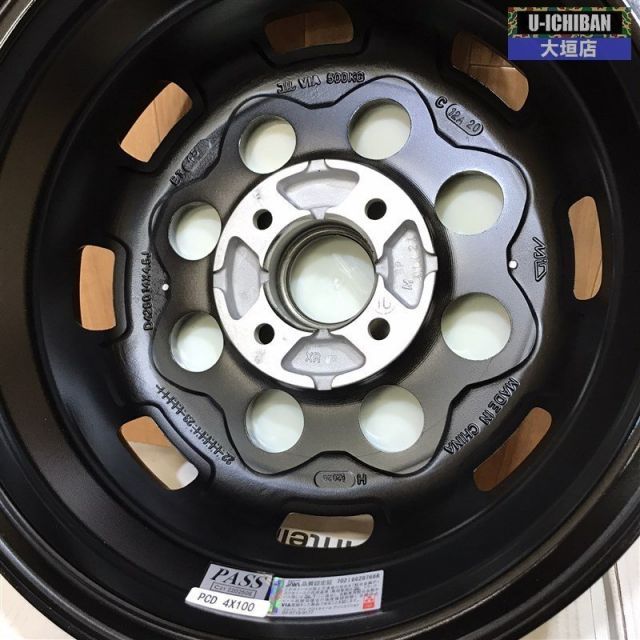  アウトレット CISCO POP黄 シスコ 14インチ 4 5 J 45 H 100 4本 2 WAY N BOX デリカミニ D ルークス タント等 002 14インチ ホイール