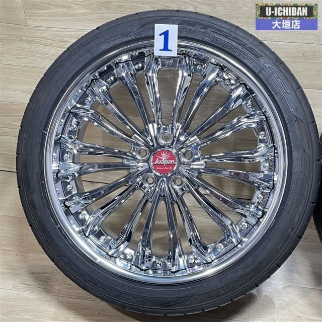 30アルファード ヴェルファイア 等 Weds Krenze Felsen 8 5 20 37 SLO H 114 3 ニットー NT 555 G 2 245 40 R 20インチ 4本セット 002