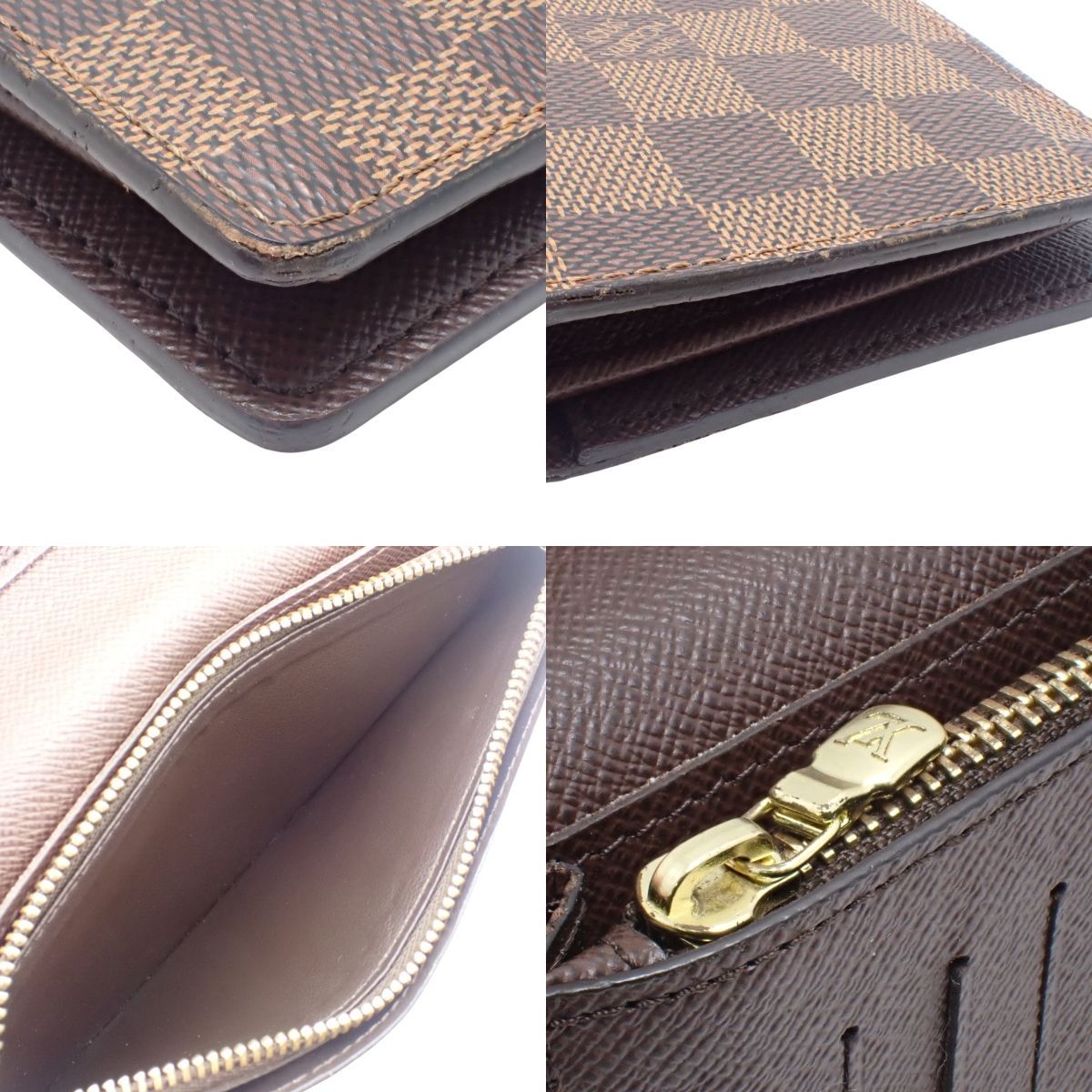 LOUIS VUITTON(ルイ・ヴィトン) ダミエ・エベヌ ポルトフォイユ