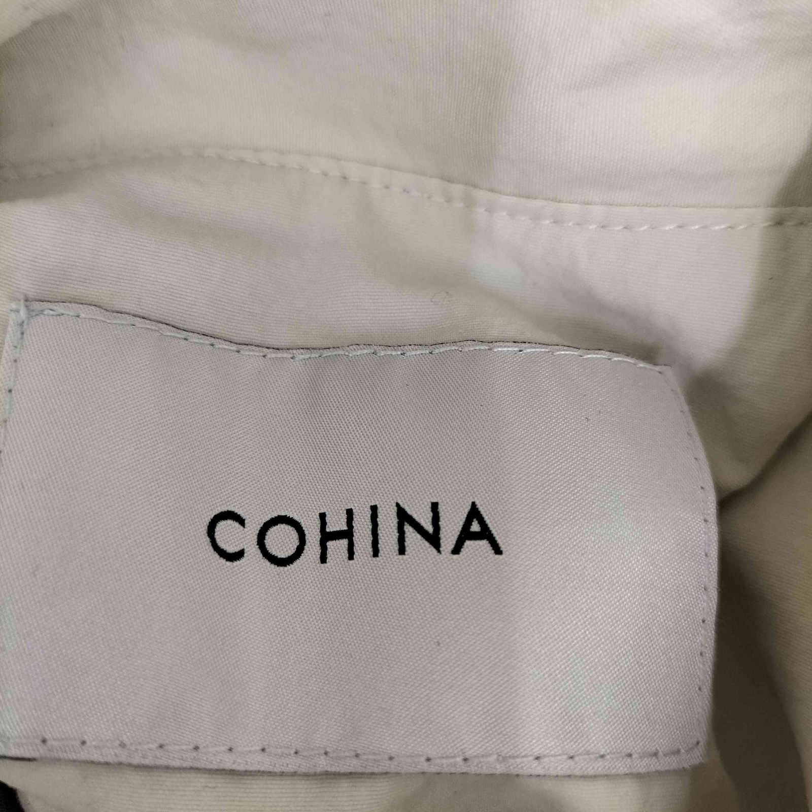 コヒナ COHINA ドロストマウンテンパーカーコート レディース FREE