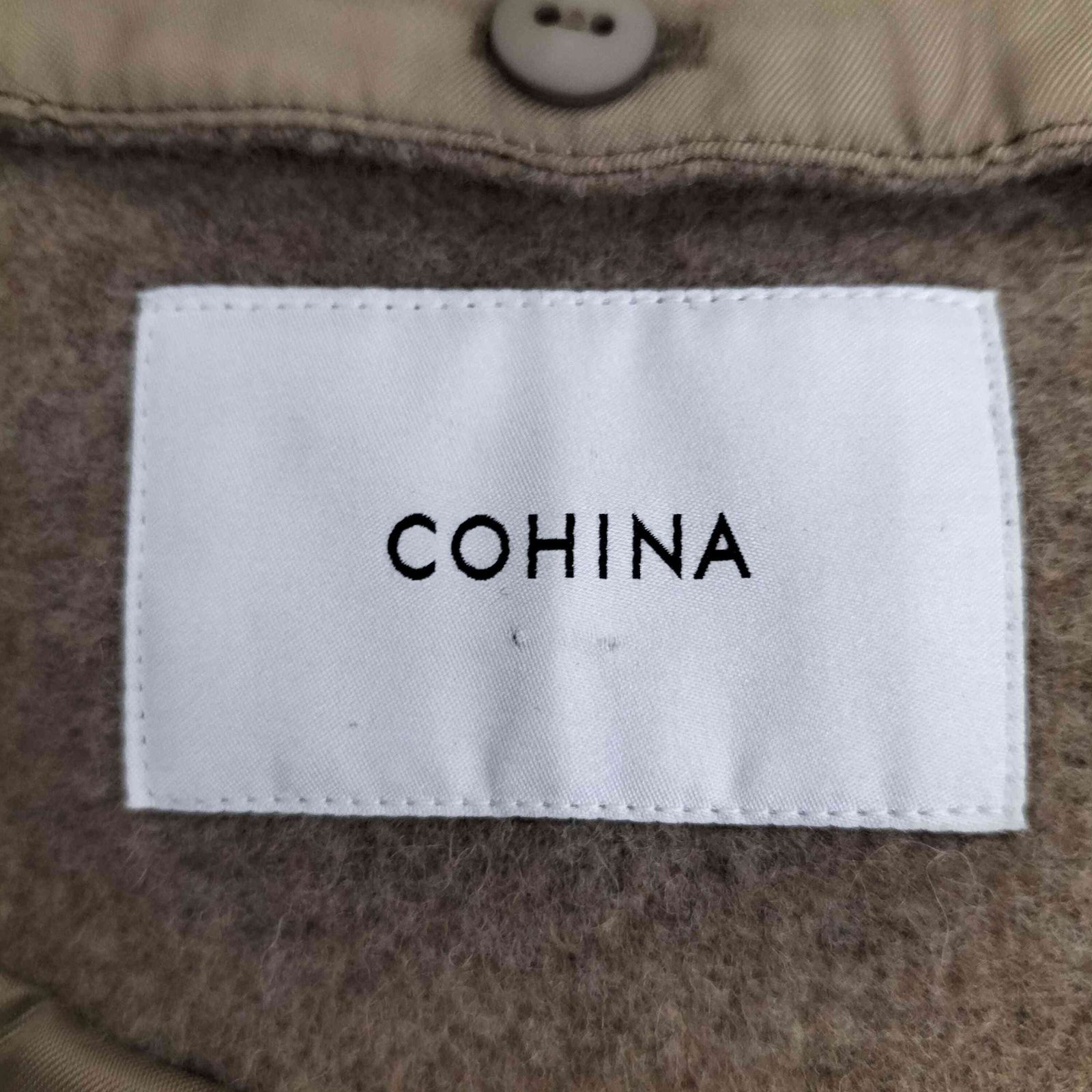  コヒナ COHINA 2 way フロントジップコート レディース その他 ジャケット アウター