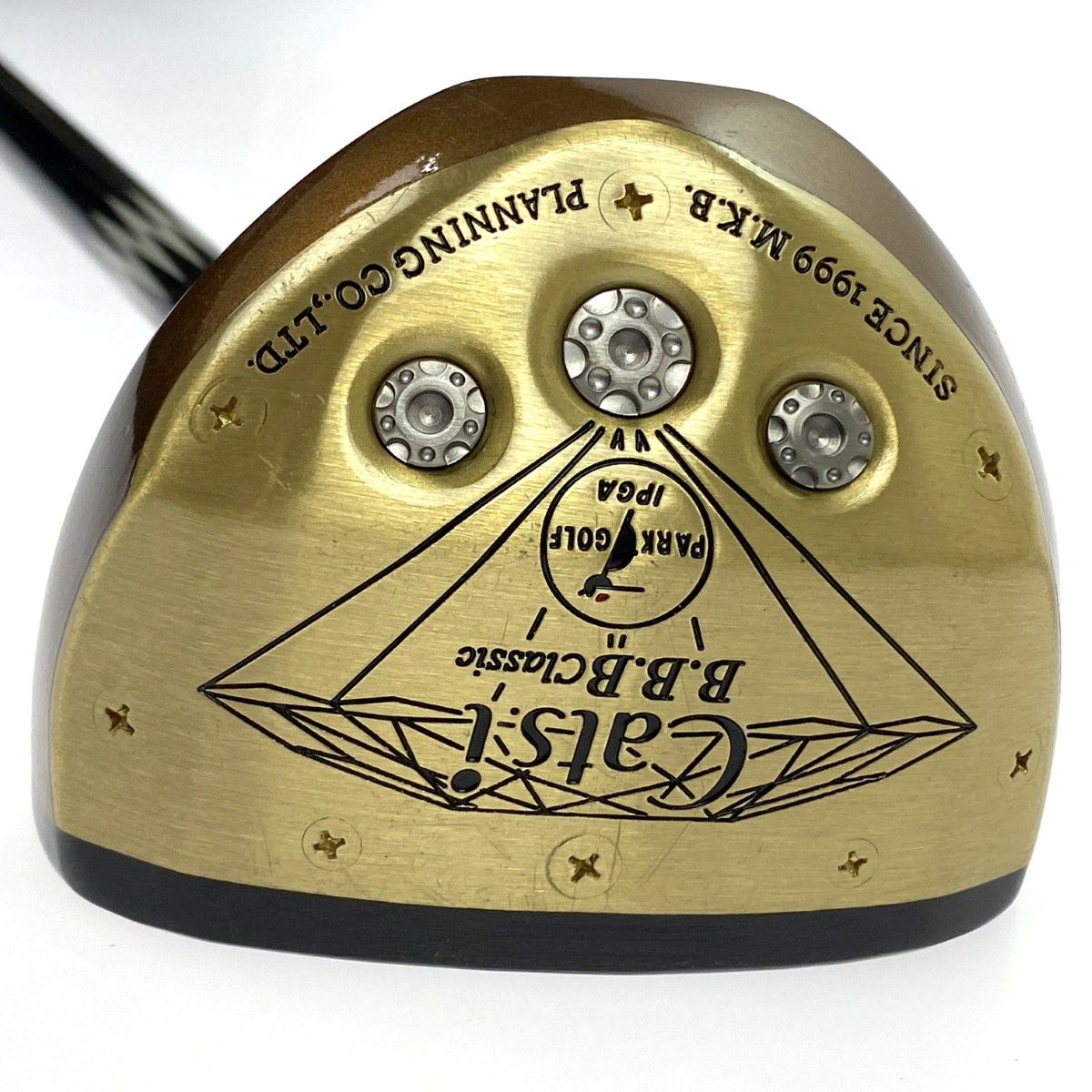 B.B.B Classic パークゴルフ クラブ HIP-UP45° ブラウン ヒップアップ