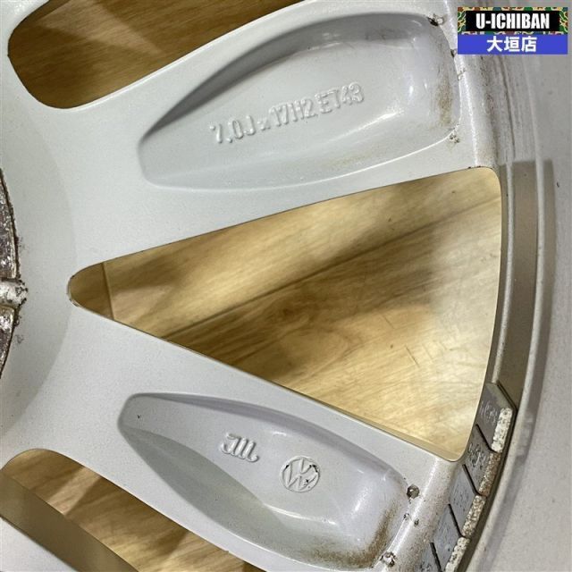  ゴルフ 等 VW 5 CO 601 025 F 7 17 43 H 112 17インチ ホイール 4本セット 009 17インチ ホイール