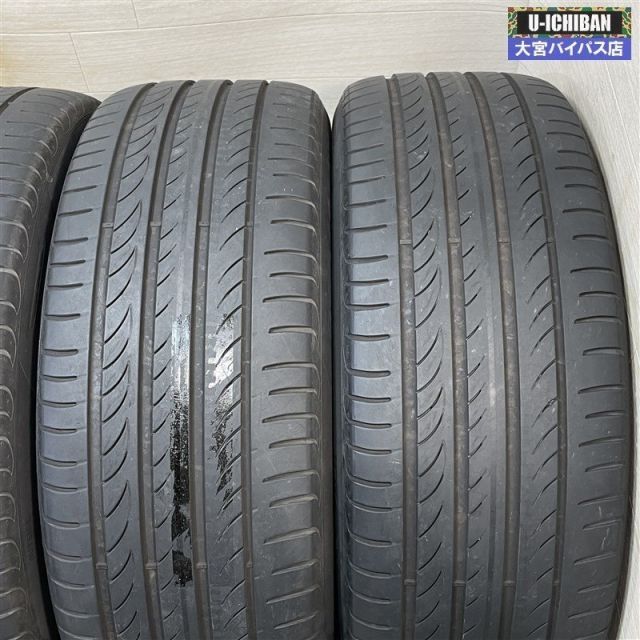  デリカD 5 等 レイズ ベルサス VV 52 S 8 19 45 H 114 3 ピレリ POWERGY 245 R 19インチ 4本セット 004 i 19インチ タイヤ ホイールセット