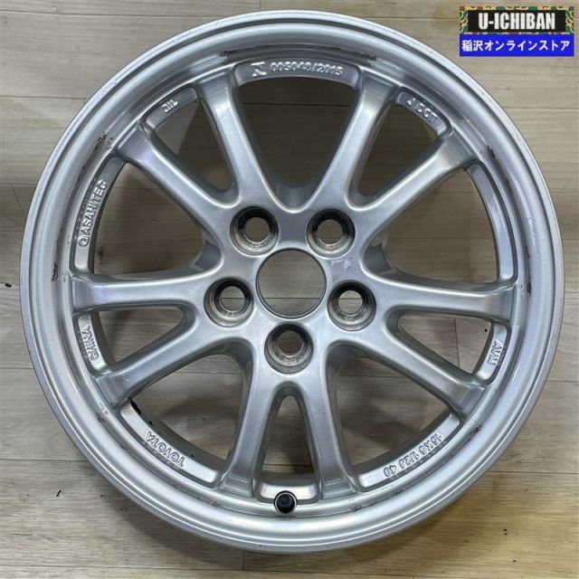 トヨタ 50 プリウス 6 5 15 40 H 100 15インチ ホイール 4本セット 794978 009 k