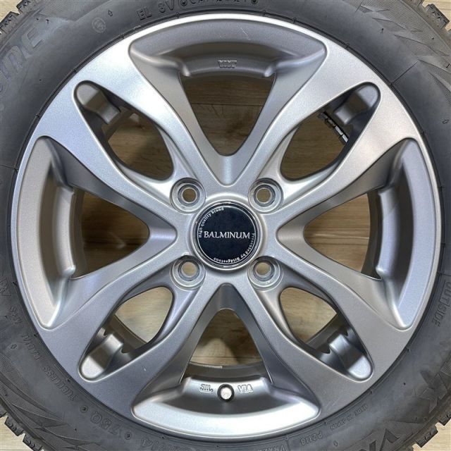 軽 軽自動車 等 4 5 14 45 H 100 ブリヂストン VRX 2 155 65 R 14インチ スタッドレス 4本セット 009