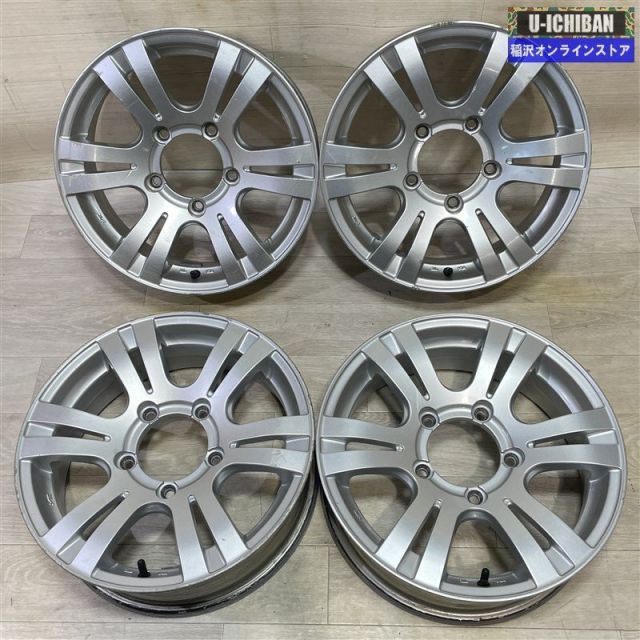 ジムニー 等 ユーロデザイン X 4 ハイランダー 5 16 22 H 139 7 16インチ ホイール 4本セット 009 k