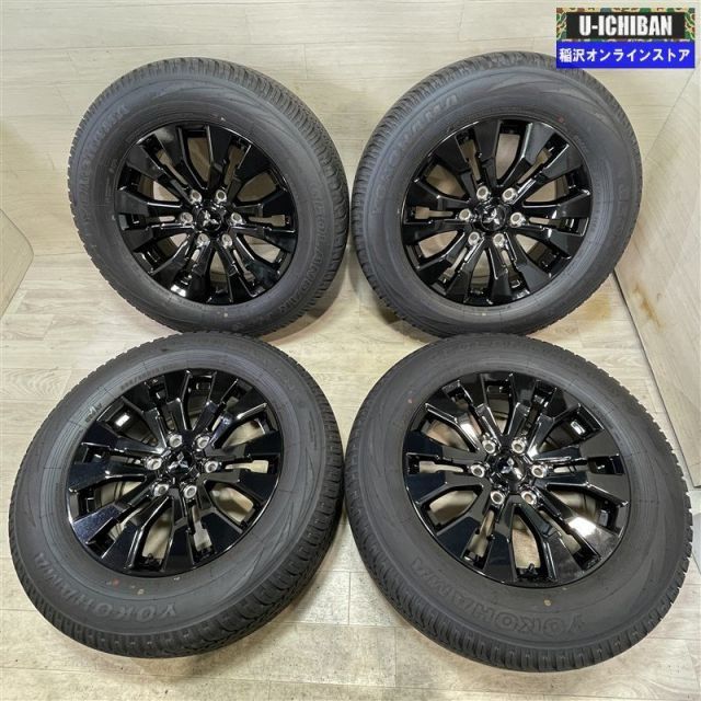新車外し 少走行 ミツビシ トライトン アルミホイール 7 5 18 46 6 H 139 ヨコハマ ジオランダー G 94 265 60 R 18インチ 4本セット 009