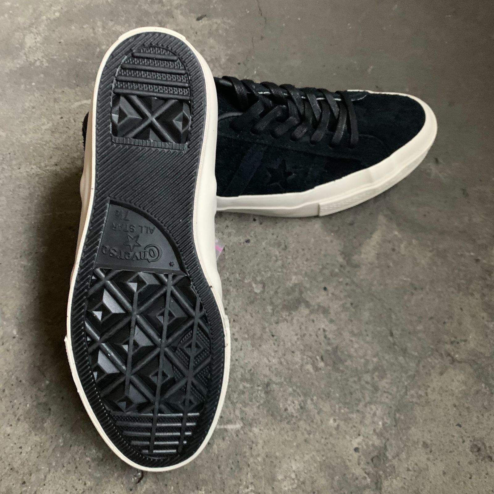 CONVERSE x Pilgrim Surf+Supply 別注 STAR & BARS スウェード 