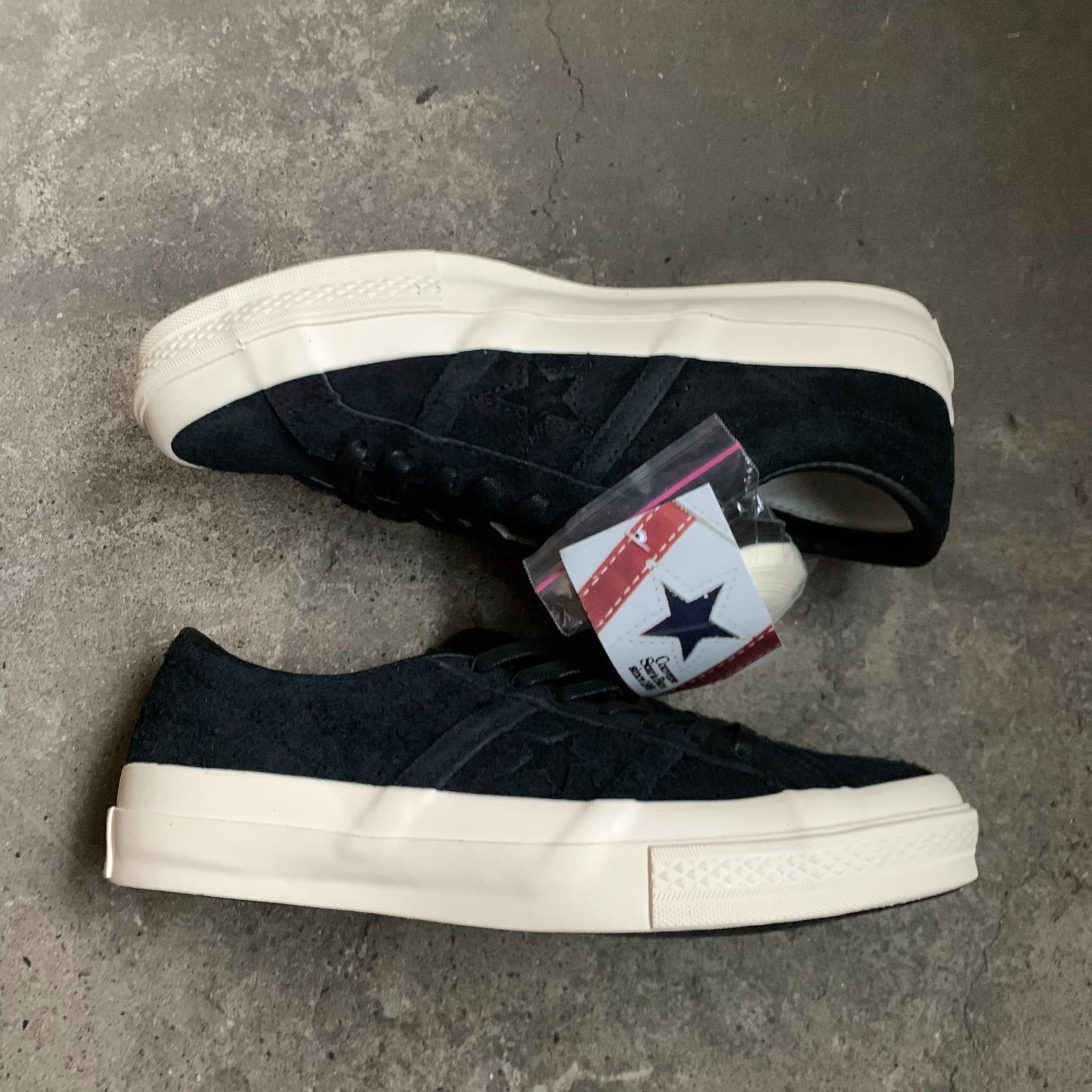 CONVERSE x Pilgrim Surf+Supply 別注 STAR & BARS スウェード 