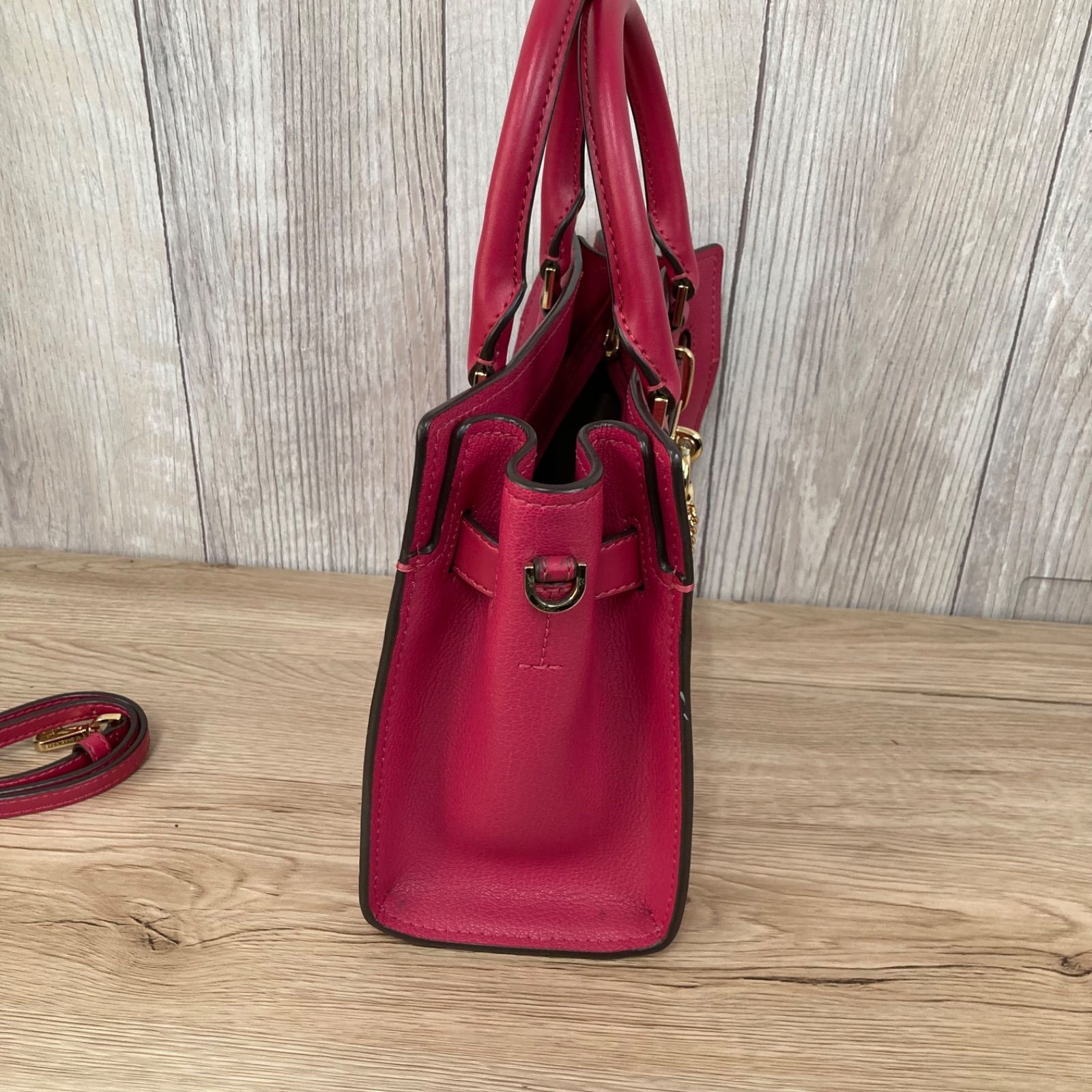 MICHAEL KORS マイケルコース ハンドバック ショルダーバック 鍵付き 