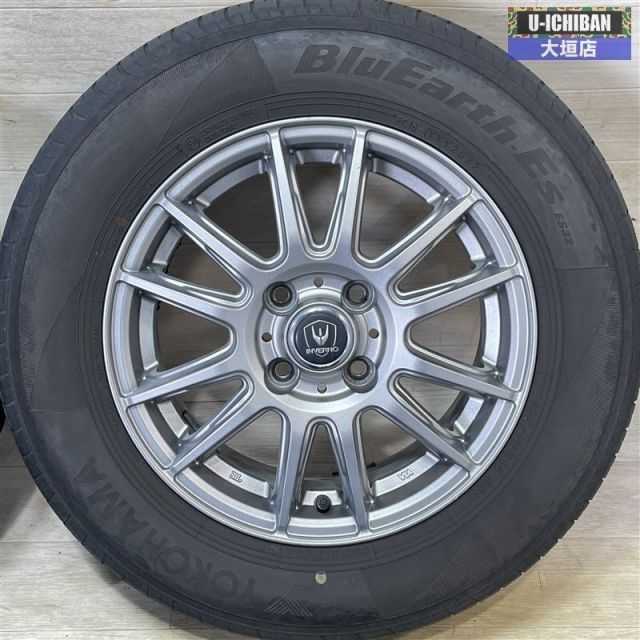 E 12ノート MAZDA 2 等 インベルノ 5 14 42 4 H 100 ヨコハマ ブルーアース ES 32 185 70 R 14インチ 4本セット 002