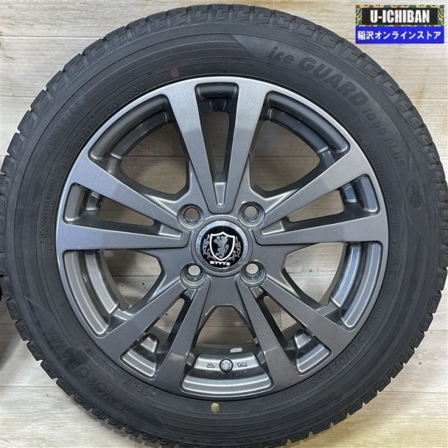 軽 軽自動車 等 STYTZ 4 5 14 43 H 100 ヨコハマ IG 50 155 65 R 14インチ スタッドレス 4本セット 009 k