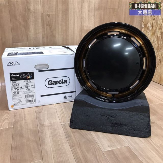 アウトレット CISCO POP橙 シスコ 14インチ 4 5 J 45 H 100 4本 2 WAY N BOX デリカミニ D ルークス タント等 002