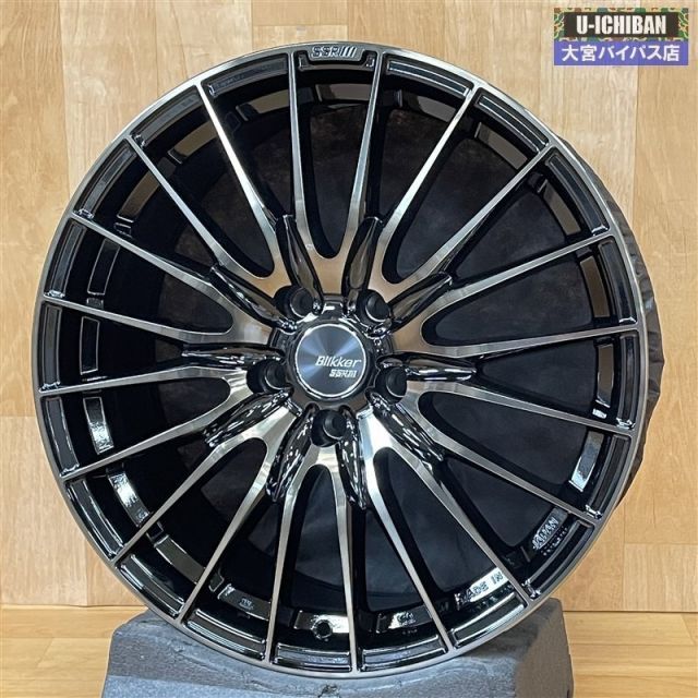 アウトレット SSR ブリッカー 01 F 19インチ 8 5 J 45 H 114 3 ホイールのみ 4本セット 60系プリウス CX 等 004