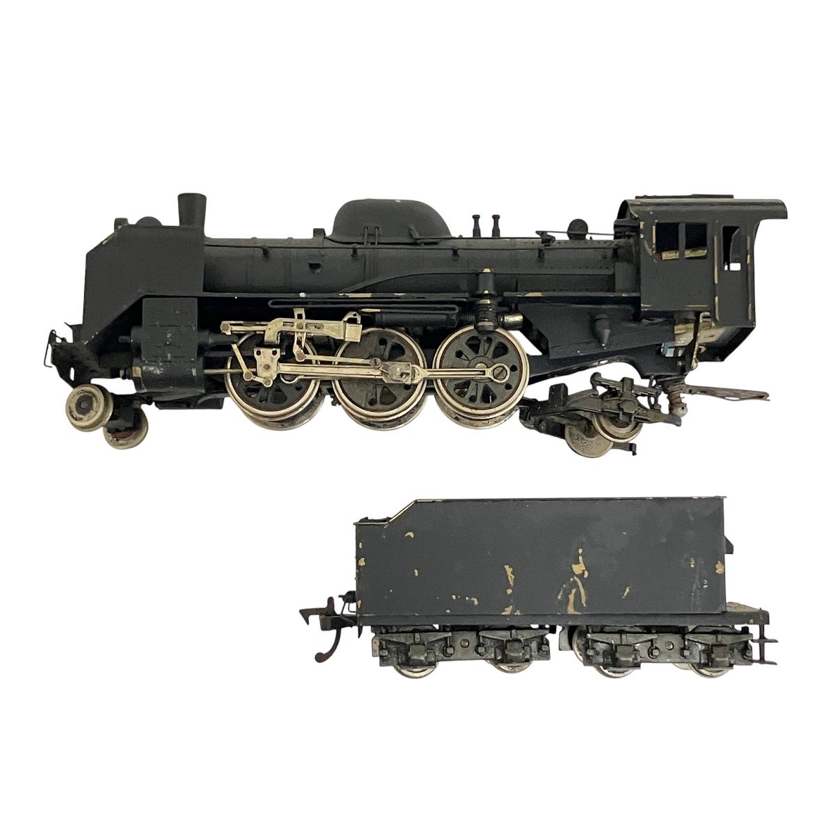 メーカー不明 HOゲージ 蒸気機関車 鉄道模型 ジャンク O10688051