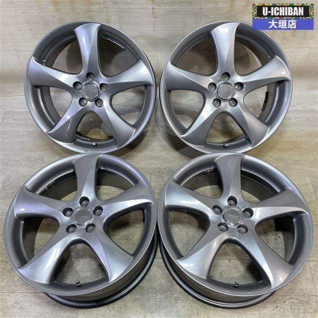 プリウス カローラスポーツ カローラツーリング 等 TOPRUN 7 17 53 5 H 100 17インチ ホイール 4本セット 002 R