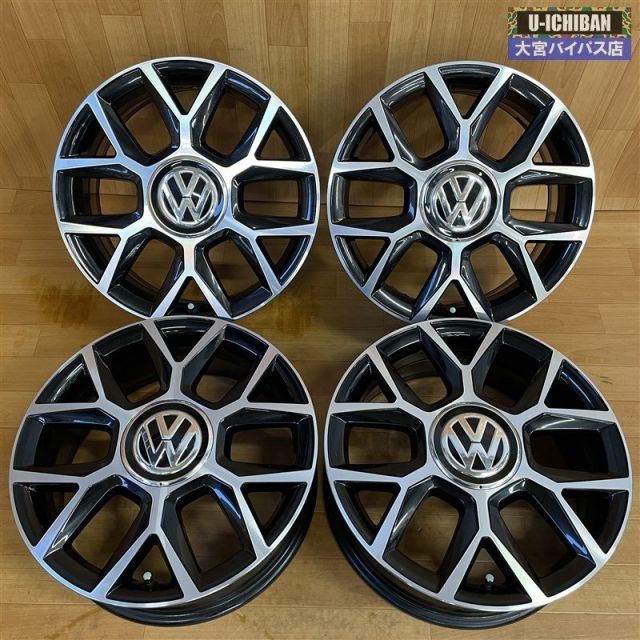 VW フォルクスワーゲン UP アップ GTI 17インチ 6 5 J 39 4 H 100 ホイールのみ 4本セット 004