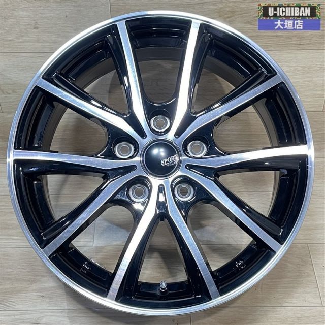 80系ノア ヴォクシー エスクァイア C HR ヴェゼル フリード 等 SPORT KRONE 6 5 16 53 H 114 3 16インチ ホイール 4本セット 002 R