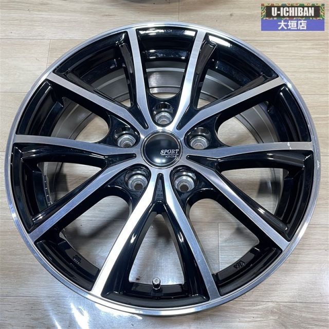  80系ノア ヴォクシー エスクァイア C HR ヴェゼル フリード 等 SPORT KRONE 6 5 16 53 H 114 3 16インチ ホイール 4本セット 002 R 16インチ ホイール