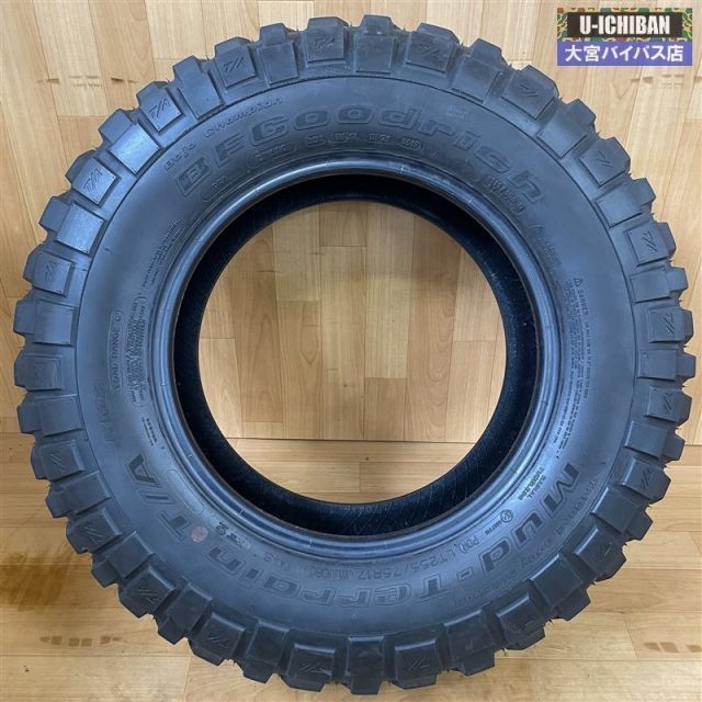 LT 255 75 R 17 2019年製 BFグッドリッチ マッドテレーン KM 2 サマータイヤのみ 4本セット ラングラー など 004