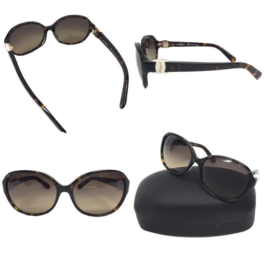 Salvatore Ferragamo フェラガモ サングラス SF 841 SA 214 アジアンフィット レディース UVカット 紫外線対策 UV対策 アイウェア aq 7906