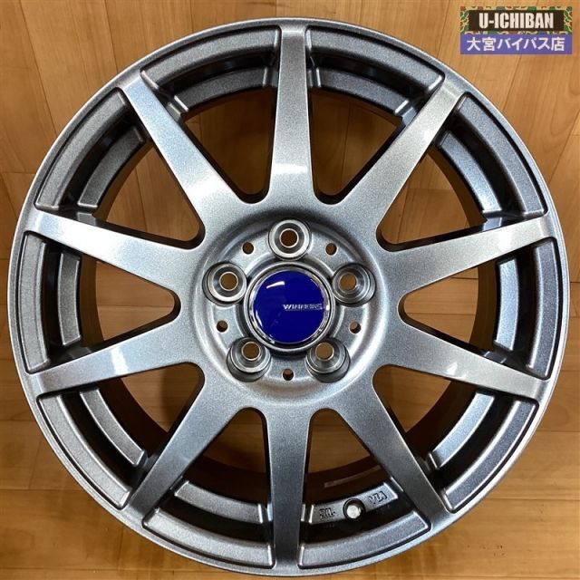 アウトレット品 CF 01 15インチ 6 0 J 43 5 H 100 ホイールのみ 4本セット ～50系プリウス カローラツーリング シエンタ など 004