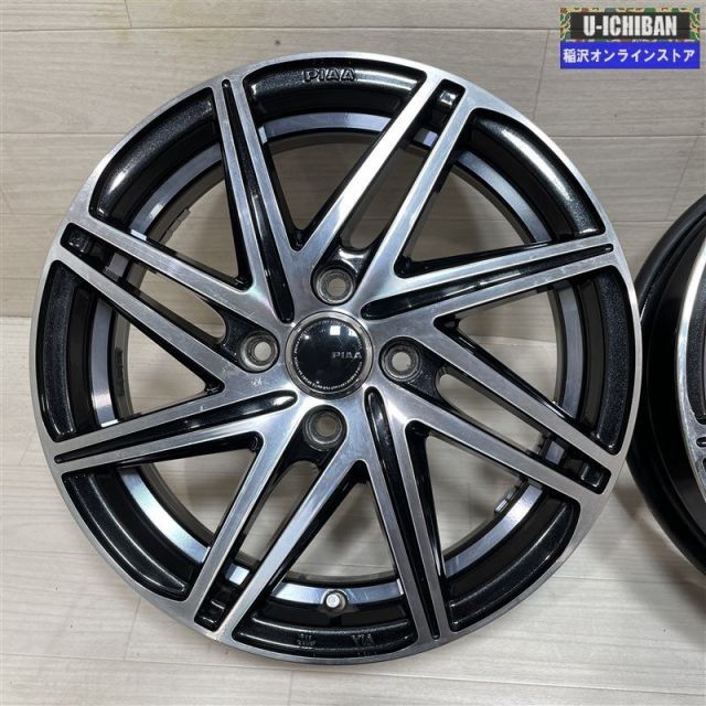 軽 軽自動車 等 PIAA 4 5 15 43 H 100 15インチ ホイール 4本セット 009 k