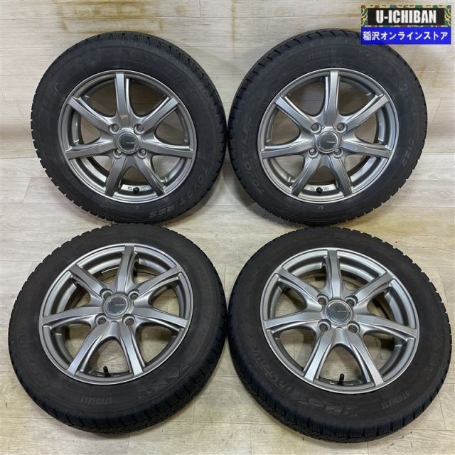 軽 軽自動車 等 MILLOUS 4 5 14 45 H 100 トーヨー ガリットGIZ 2 155 65 R 14インチ スタッドレス 4本セット 009 k