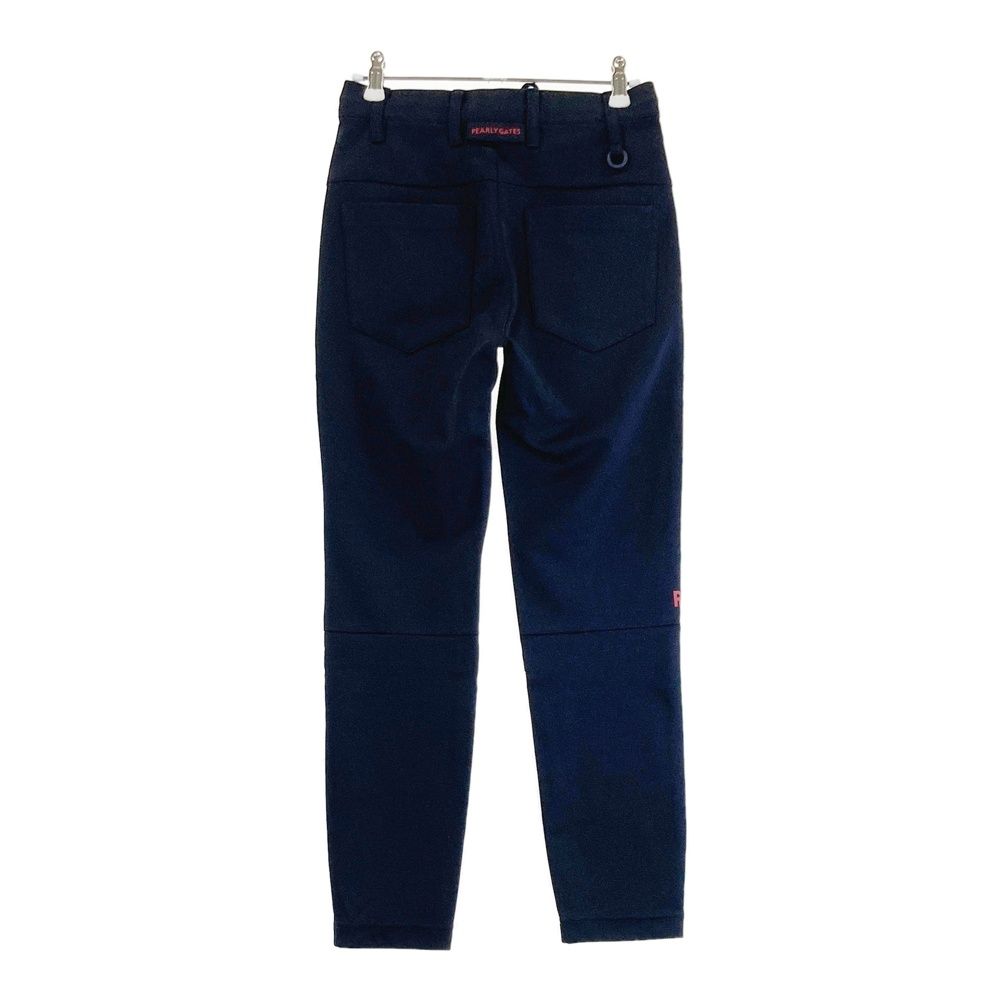 サイズ 00 PEARLY GATES パーリーゲイツ 2025年モデル ロングパンツ ネイビー系 ゴルフウェア レディース ストスト