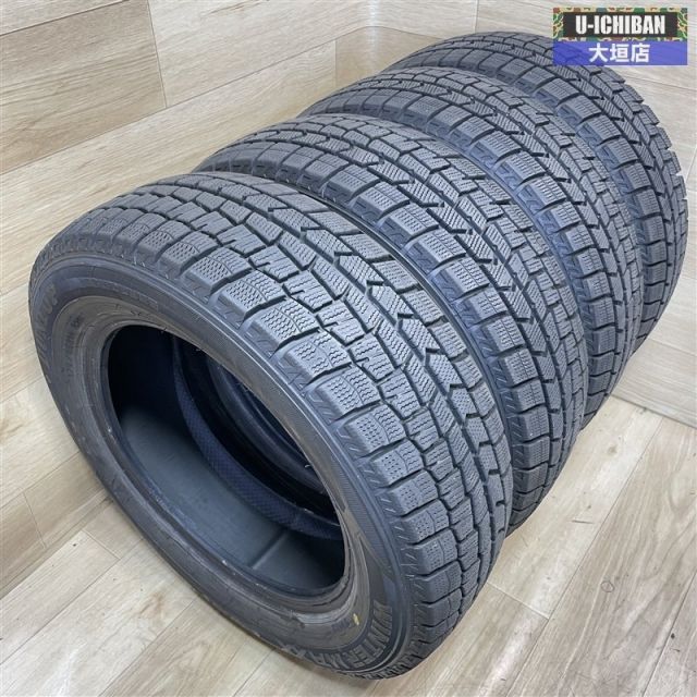 溝あり デミオ ベリーサ パッソセッテ コルト 等 ダンロップ ウィンターマックスWM 02 175 65 R 14 製 14インチ タイヤ 4本セット 002