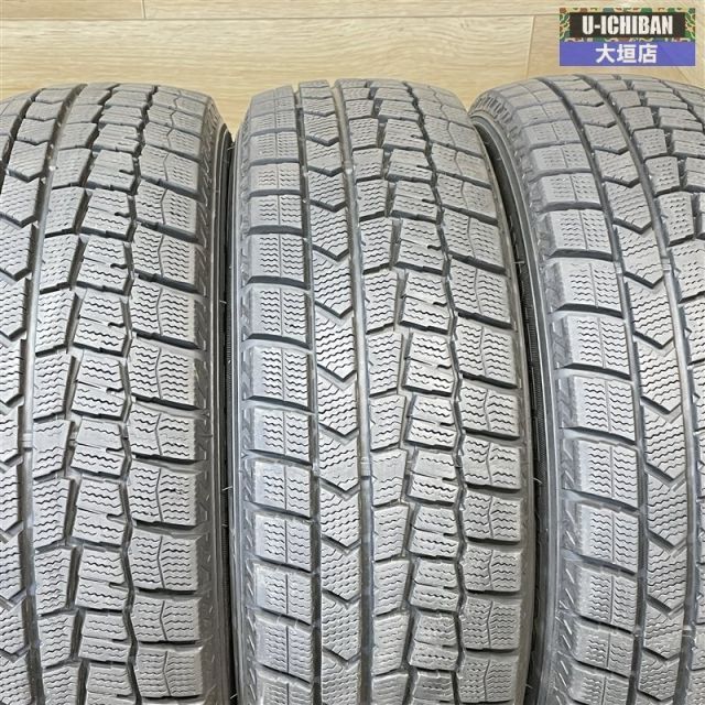  溝あり デミオ ベリーサ パッソセッテ コルト 等 ダンロップ ウィンターマックスWM 02 175 65 R 14 製 14インチ タイヤ 4本セット 002 14インチ スタッドレス