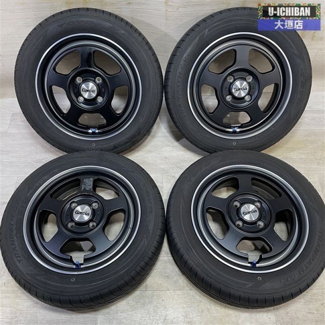 軽 軽自動車 等 GARCIA 4 5 14 45 H 100 製 トーヨー トランパスLuｋ 155 65 R 14インチ 4本セット _ 002
