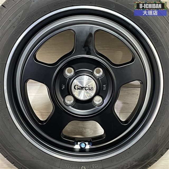 軽 軽自動車 等 GARCIA 4 5 14 45 H 100 製 トーヨー トランパスLuｋ 155 65 R 14インチ 4本セット _ 002