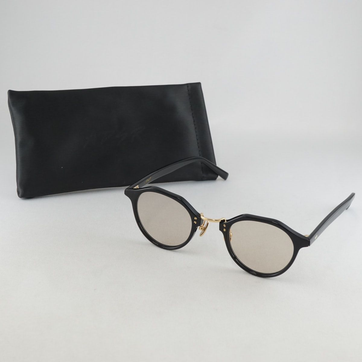 サングラス A D S R SATCHMO 01ｇ クラウンパント ブラック ライトブラウン ボストン サッチモ ユニセックス 眼鏡 X 8518