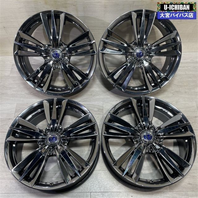 ヴェゼル オデッセイ 等 ベルサス アルピオーネ 7 18 55 5 H 114 3 18インチ ホイール 4本セット 004 i