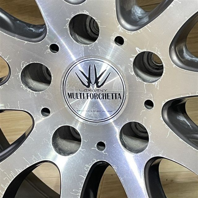  アルファード ヴェルファイア 等 ロクサーニマルチフォルケッタ 8 19 38 5 H 114 3 トーヨー トランパスLuⅡ 245 40 R 19インチ 4本 009 19インチ タイヤ ホイールセット