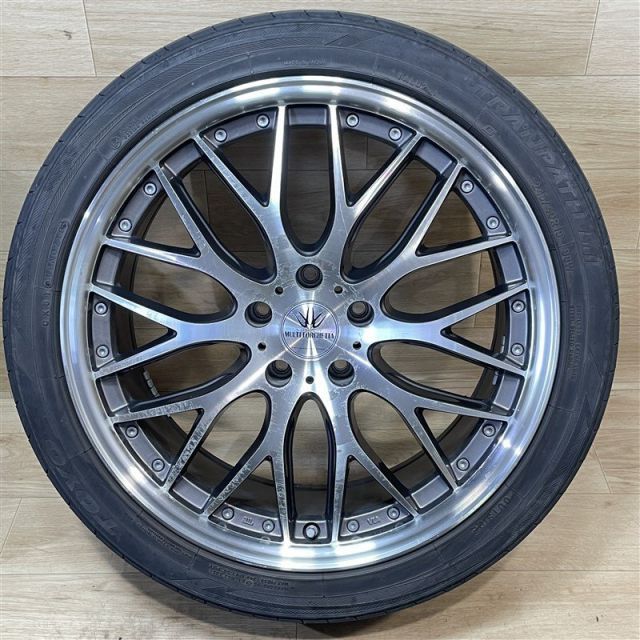 アルファード ヴェルファイア 等 ロクサーニマルチフォルケッタ 8 19 38 5 H 114 3 トーヨー トランパスLuⅡ 245 40 R 19インチ 4本 009