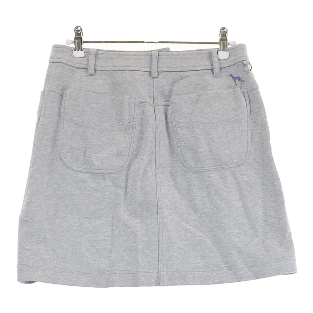 サイズ：36 ADABAT アダバット ロゴ刺繍入り ストレッチスカート