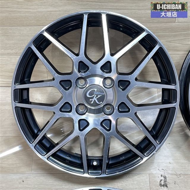 軽 Ｎ BOX タント スペーシア デイズルークス 等 マナレイスポーツ ヴァーテックCK 5 16 45 4 H 100 16インチ ホイール 4本セット 002 R