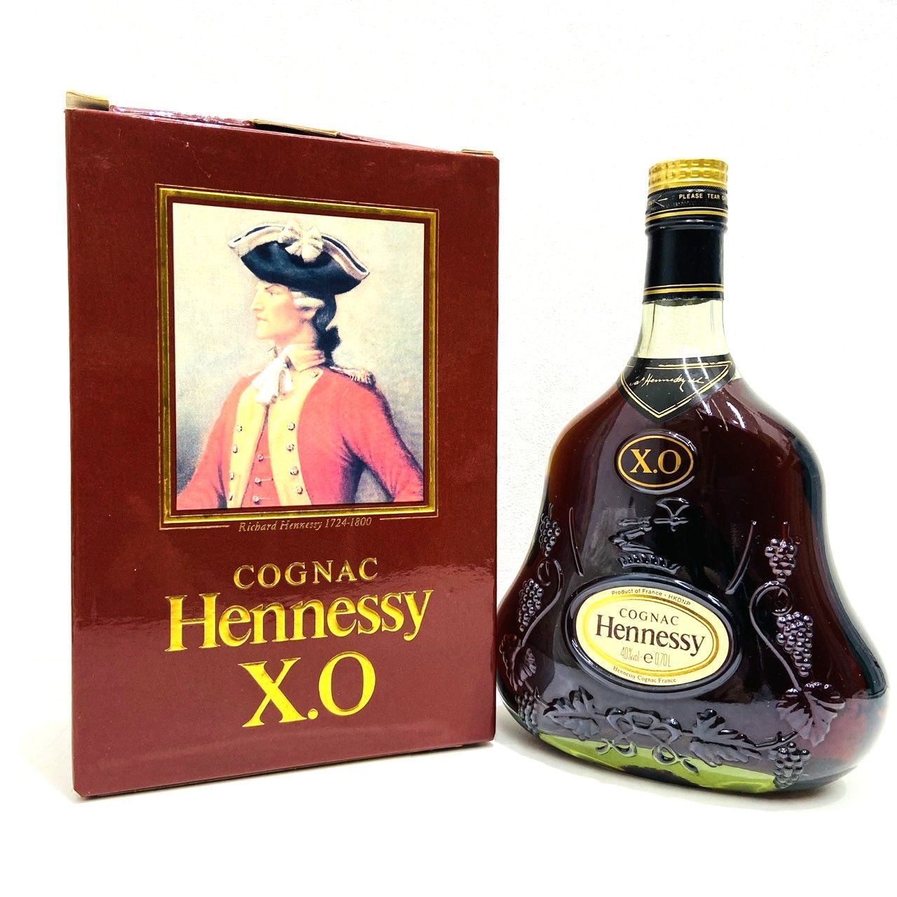 ヘネシーXO グリーンボトル 金キャップ 古酒 700ml - メルカリ