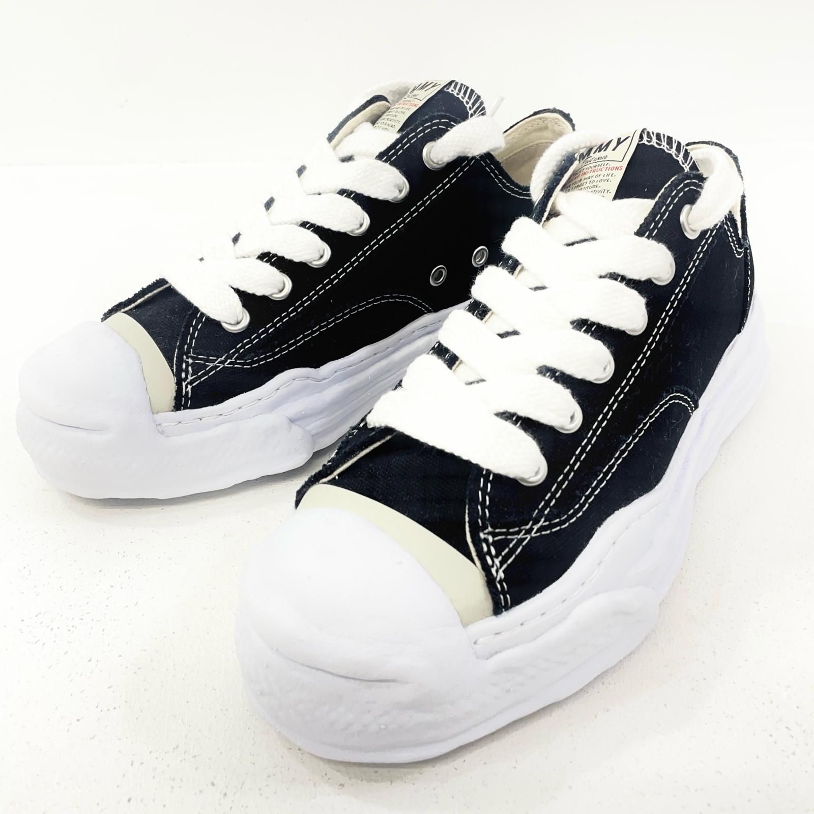 【尾張小牧店】  MIHARA YASUHIRO | ミハラヤスヒロ スニーカー HANK A05FW702 ブラック 26.5cm【127】【専】
