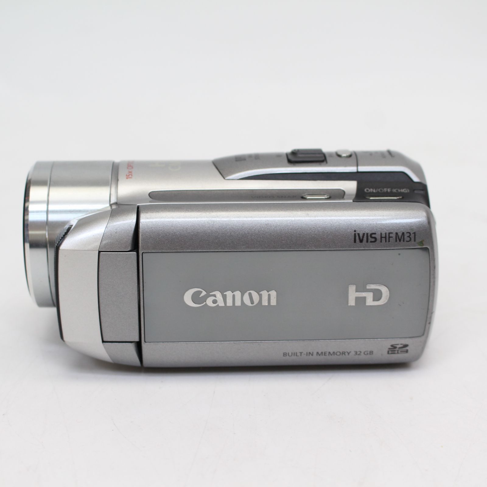700 Canon フルハイビジョンビデオカメラ iVIS HF M 31 シルバー 2010年製