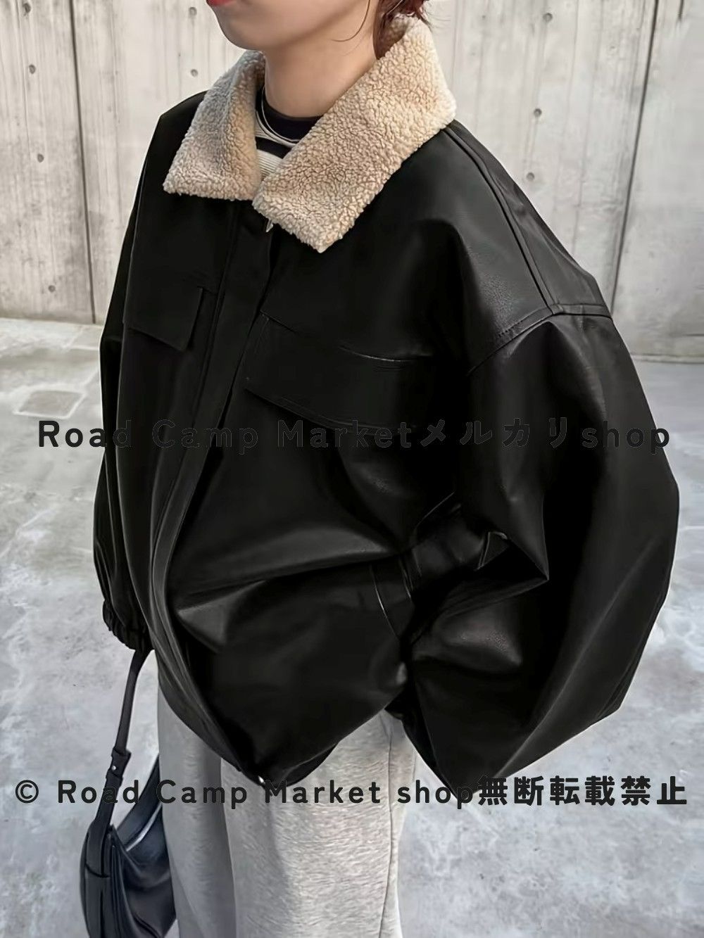 ジャケット レディース 韓国風 レトロ フルジップ 冬 秋 ルーズフィット コート ターン フルジップフロント 手洗い 耐寒性アウター カジュアル プロフェッショナルな服装 お洒落 かっこいい ヴィンテージ風スタイル ドライクリーニング不可