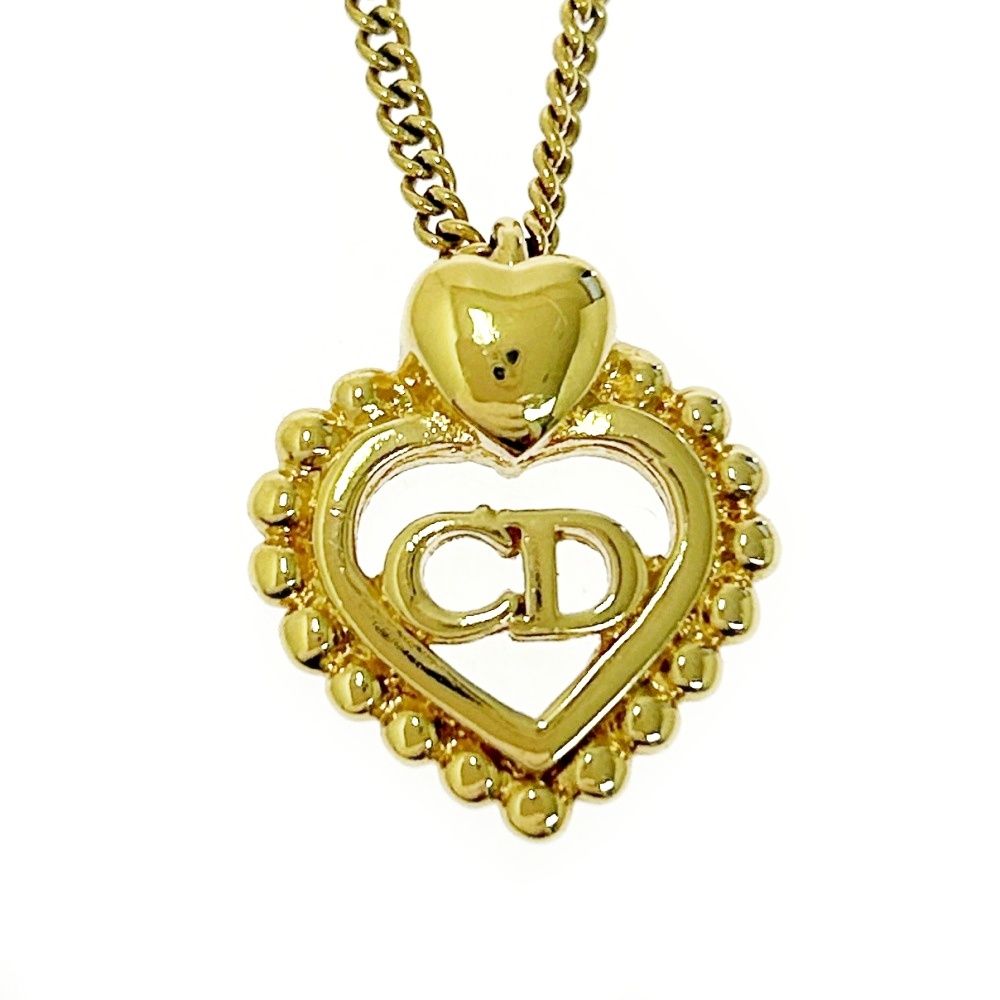 中古】Christian Dior クリスチャンディオール GP CDロゴ ハート