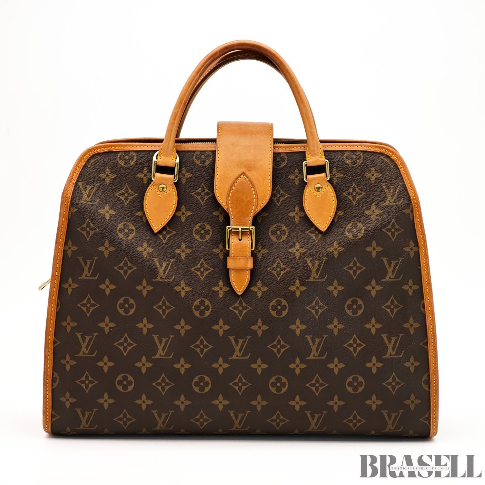 LOUIS VUITTON モノグラム リヴォリ M 53380ビジネ スバッグ 53380 バッグ ハンドバッグ ビジネスバッグ ブラウン レディース メンズ