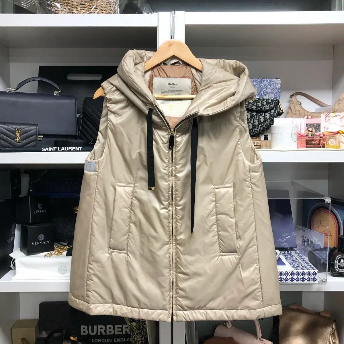 MAX MARA 2025 マックスマーラ フード ベスト ダウン