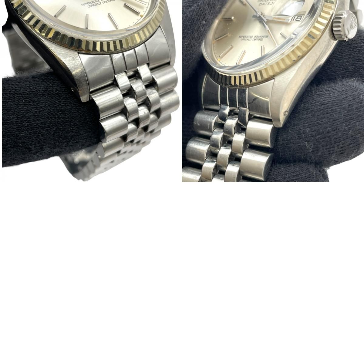 ロレックス ROLEX デイトジャスト 16014 シルバー SS 自動巻き メンズ