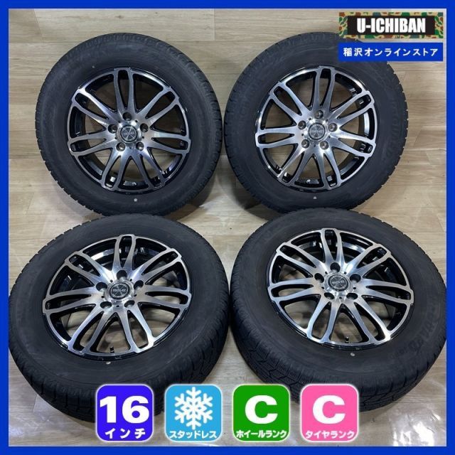 C HR ヴェゼル E 52エルグランド 等 SG 6 5 16 48 H 114 3 ヨコハマ アイスガードiG 60 215 R 16インチ スタッドレス 4本セット 009