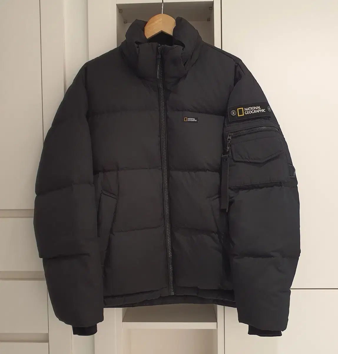 高品質 ナショナルジオグラフィック ダックダウン ブラック ダウン